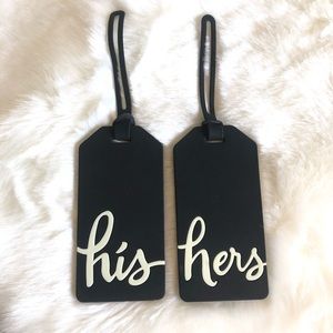 Kate Spade New York Luggage Tag Set (His/Hers)